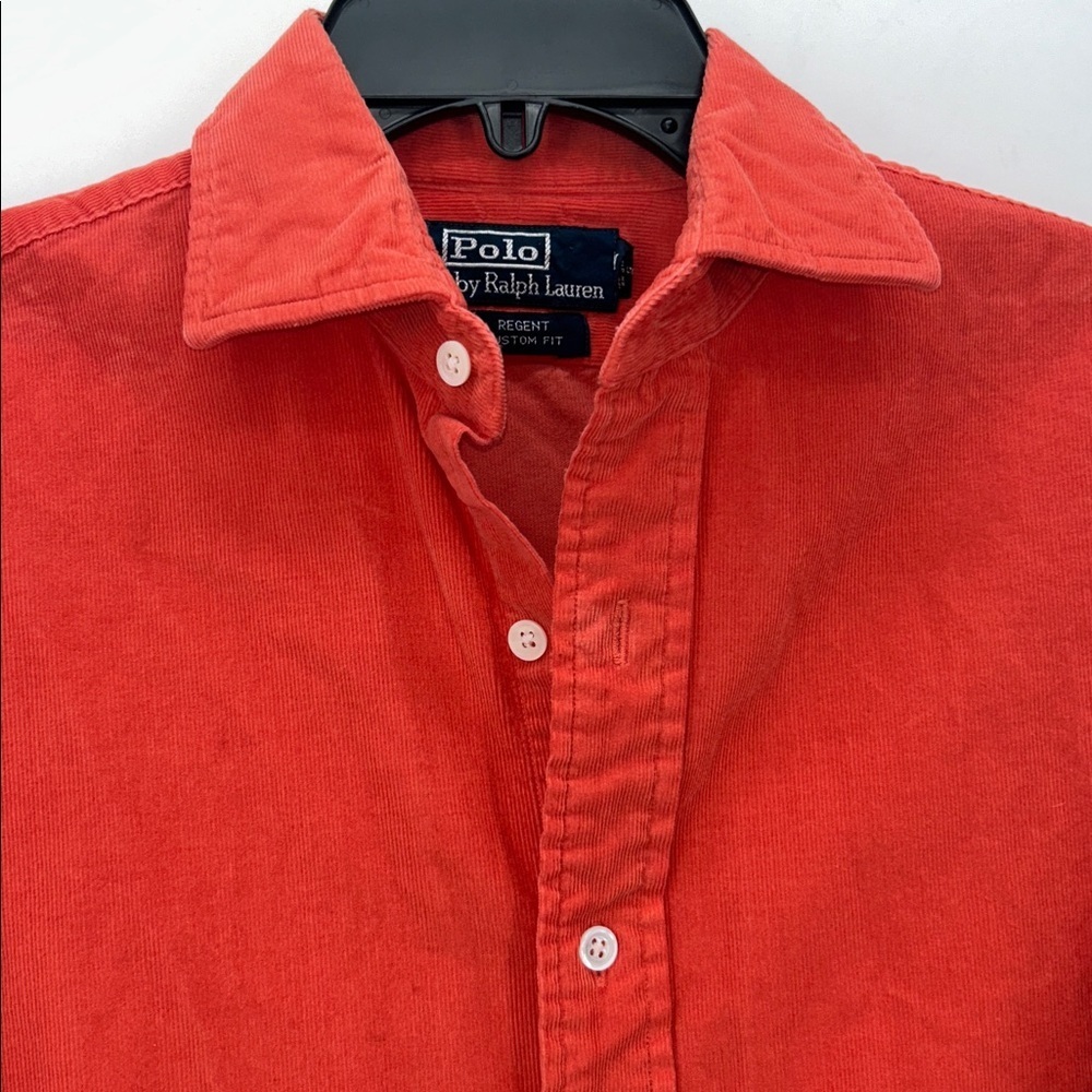 Polo Ralph Lauren Corduroy Mens Shirt M Blake Fine-Wale Cotton Button Down - Picture 4 of 9
